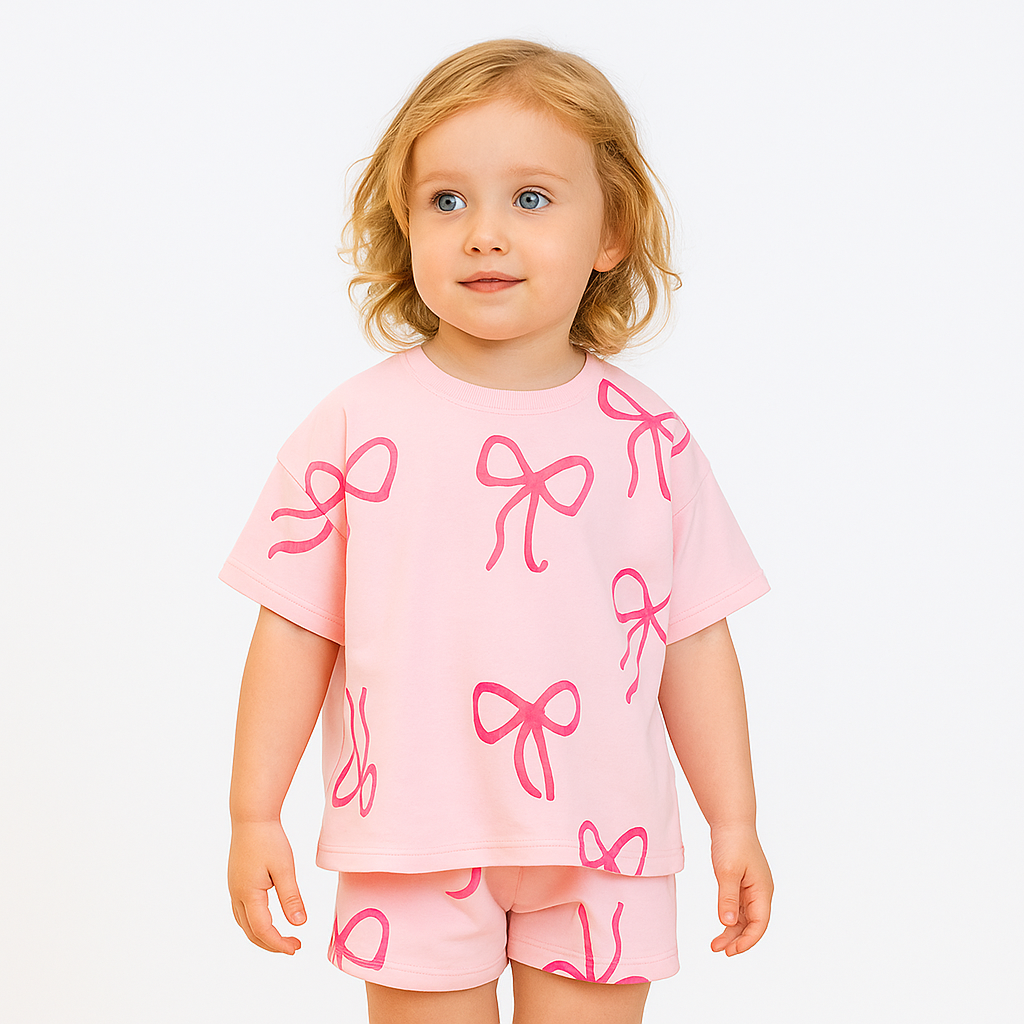 PINK FAIRY-SKY FLOWER-NARIYELI-COLOUR ZOO-CUTE MARVEL-CORD SET ( PACK OF 5 )