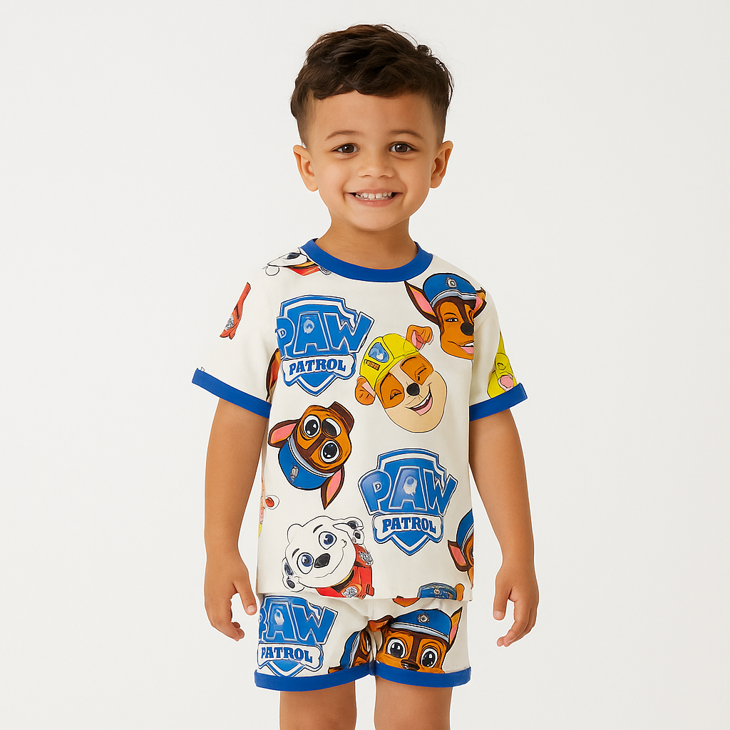 DOGGY BOY CARTOON STYLE FANCY CORD SET .