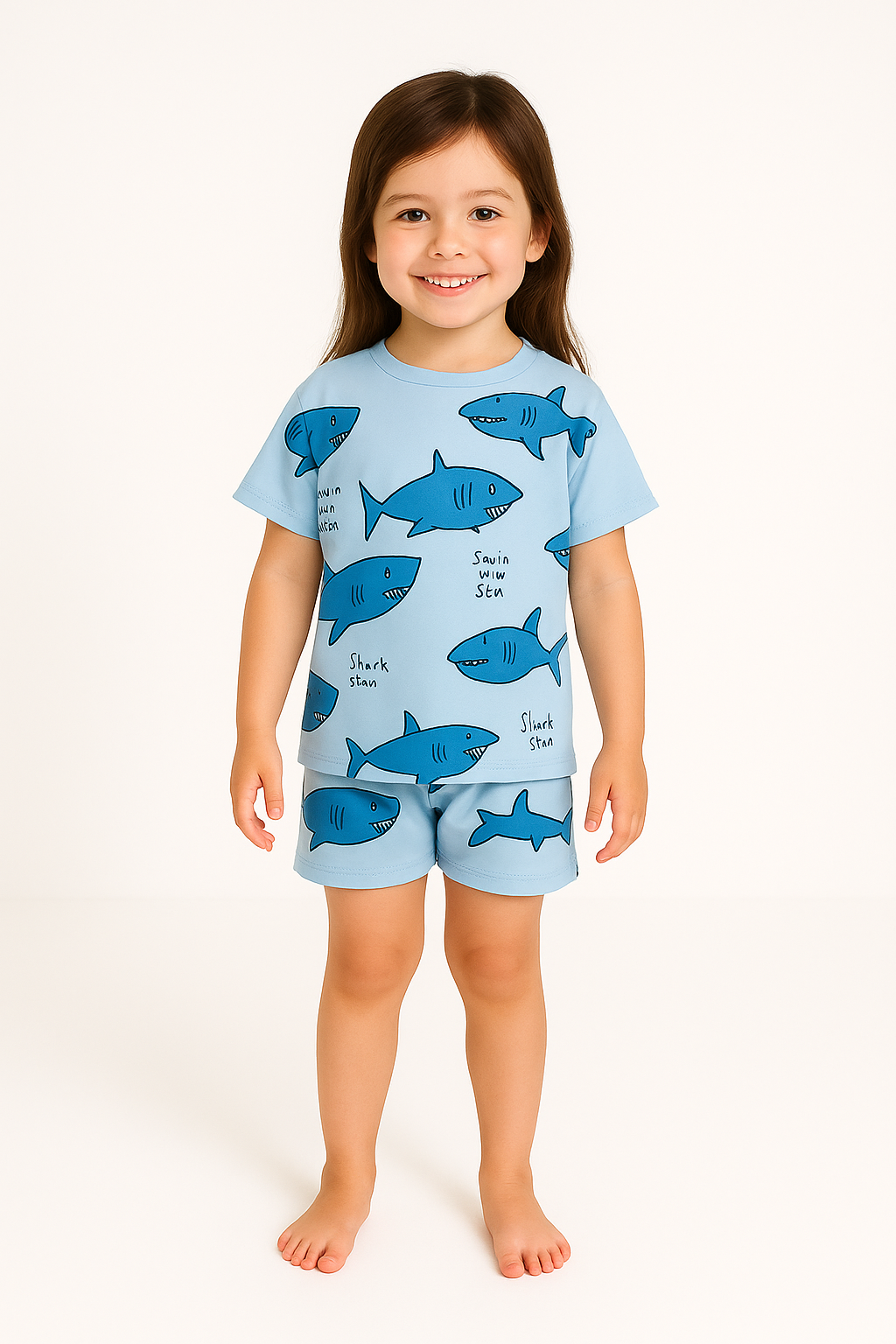 SHARK ANIMAL STYLE FANCY CORD SET .