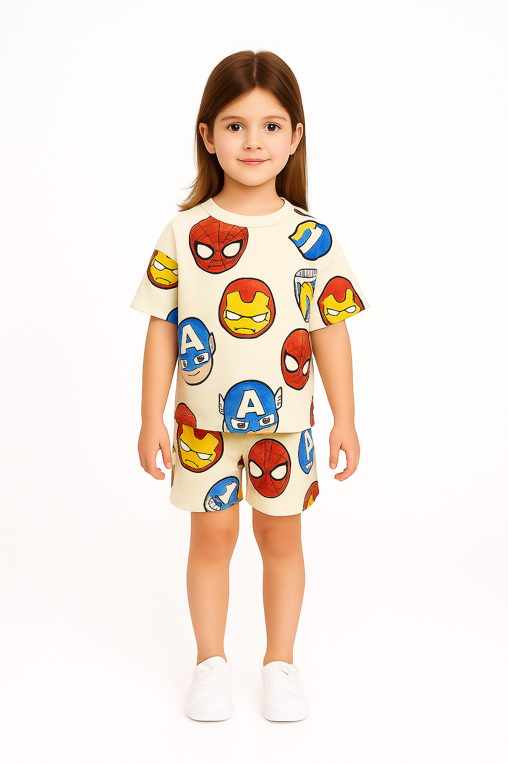 CUTE MARVEL GIRL FANCY CORD SET .