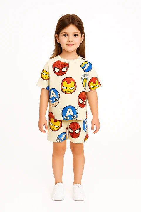 SPIDER-CUTE MARVEL-CHEX BOX-SHARK-CRAB-CORD SETS( PACK OF 5 )