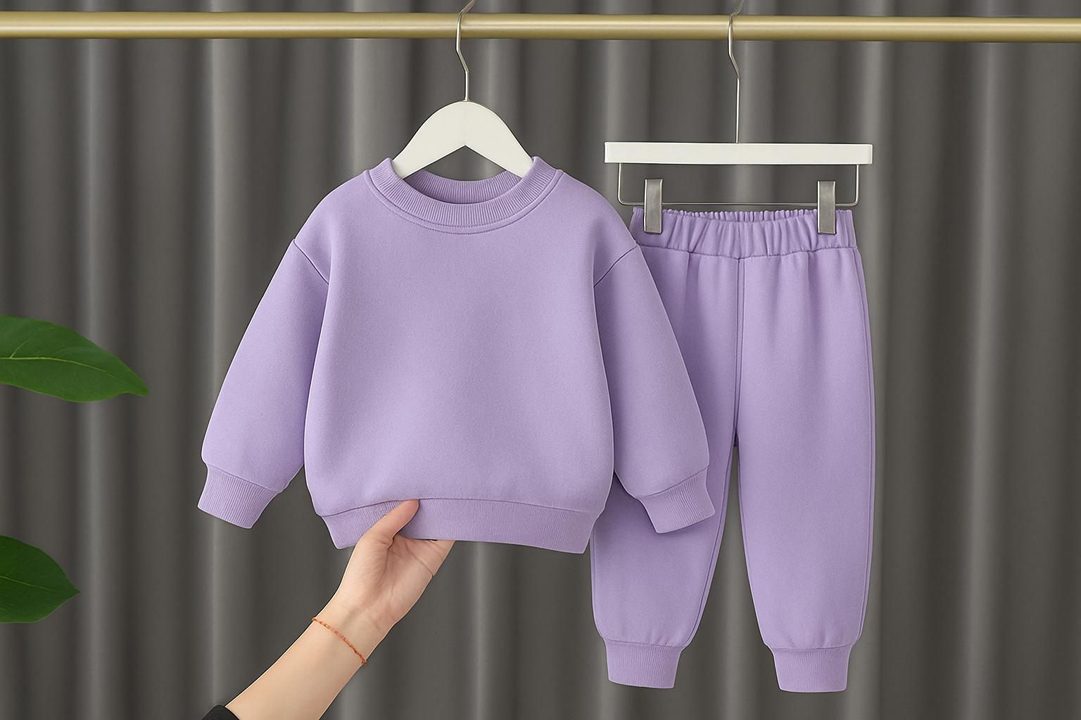 Kids Winter Wear Co-ord Set | Cute Teddy Printed Sweatshirt & Jogger Pant for Boys & Girls | Soft Fleece Woolen Suit (1–14 Years)