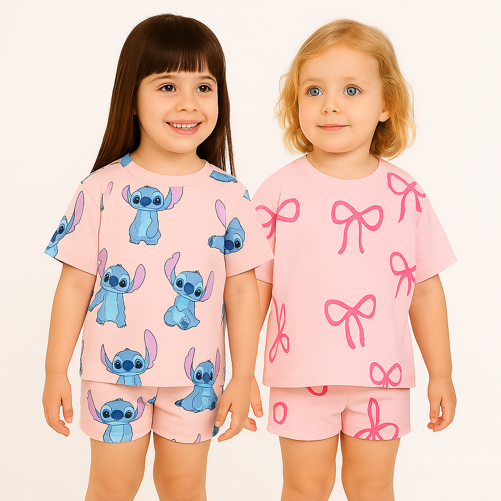 PINK FAIRY - SKY GIGI FANCY CORD SET .( PACK OF 2 )