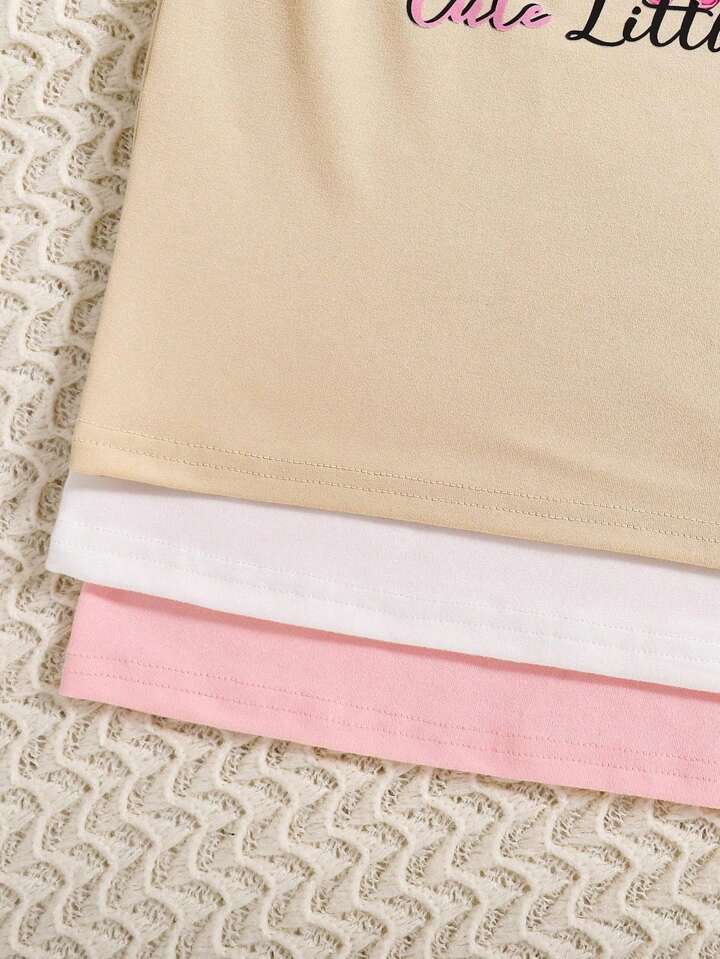 Glozin Girls’ Cartoon Print Full Sleeve Top & Leggings Set – Cute Princess, Afro Doll & Stylish Girl Designs | Kids Fashion Outfit (1–14 Years)