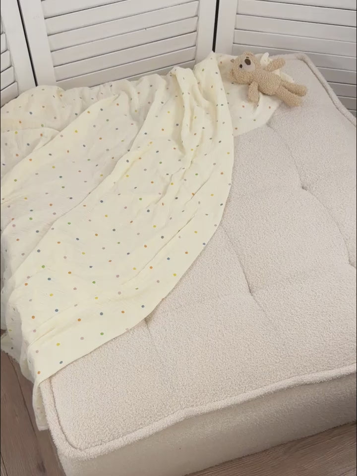 Glozin Kids Winter Co-Ord Set | Teddy Bear Patch Sweatshirt & Jogger Pants | Soft Cotton Fleece Tracksuit for Boys & Girls | Age 1 to 14 Years